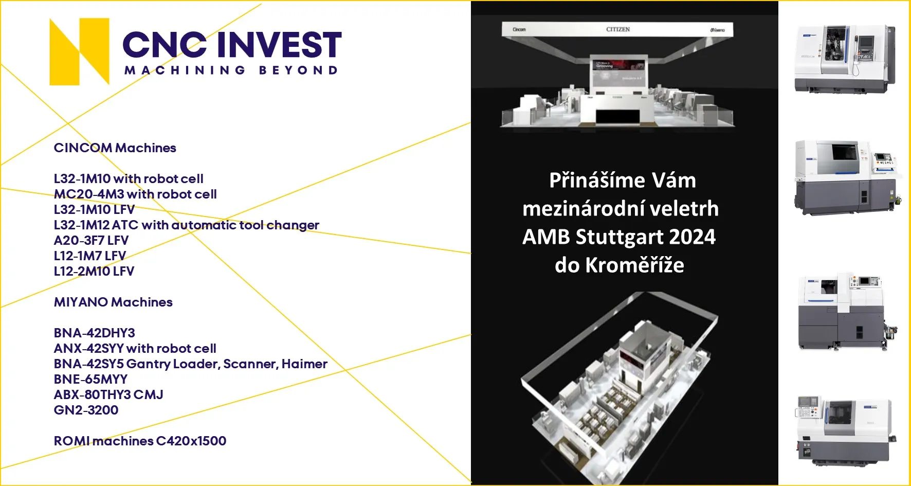 YASDA PX30i v živém provozu na WOM 2025